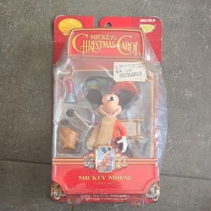 Disney Mickey's Christmas Carol Action Figure - Red and Tan